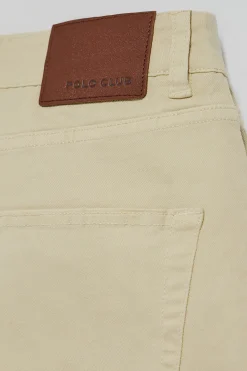 Polo Club Pantalons*Pantalon slim Voss à cinq poches Beige