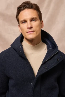 Polo Club Vestes*Parka à capuche Clay avec détails Bleu Marine