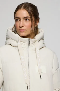 Polo Club Vestes*Parka Buenos Aires à capuche fixe et détails Beige