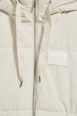 Polo Club Vestes*Parka Buenos Aires à capuche fixe et détails Beige