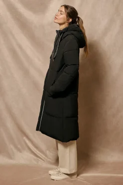 Polo Club Vestes*Parka e Buenos Aires à capuche fixe et détails Noir