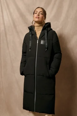 Polo Club Vestes*Parka e Buenos Aires à capuche fixe et détails Noir