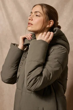 Polo Club Vestes*Parka e Buenos Aires à capuche fixe et détails Vert