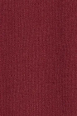 Polo Club Polos*Polo à manches longues à trois boutons avec logo Rigby Go bordeaux Grenat