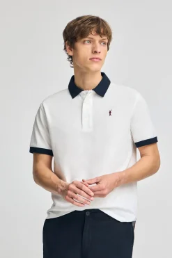 Polo Club Polos*Polo à manches courtes Dareh avec broderie Rigby Go Blanc