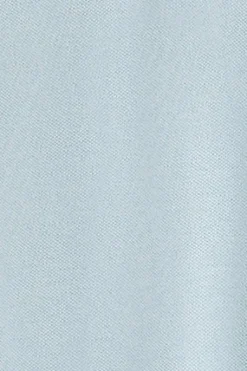 Polo Club Polos*Polo bleu clair à manches longues à trois boutons et broderie Rigby Go Bleu ciel