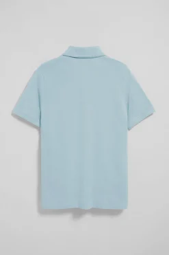 Polo Club Polos*Polo bleu clair à manches courtes et trois boutons avec logo brodé Rigby Go Bleu ciel