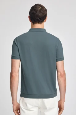 Polo Club Polos*Polo bleu avec broderie Rigby Go Denim