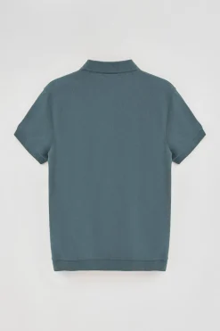 Polo Club Polos*Polo bleu avec broderie Rigby Go Denim