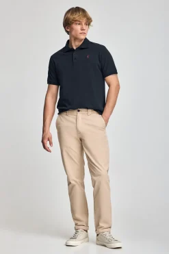 Polo Club Polos*Polo à manches courtes et trois boutons avec logo brodé Rigby Go Bleu Marine