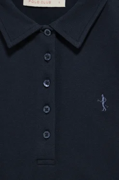 Polo Club Polos*Polo à manches courtes en coton avec broderie Rigby Best Bleu Marine