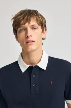 Polo Club Polos*Polo Dareh à manches courtes avec broderie Rigby Go Bleu Marine