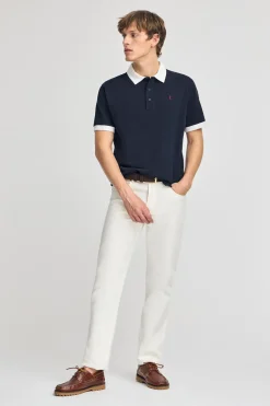 Polo Club Polos*Polo Dareh à manches courtes avec broderie Rigby Go Bleu Marine