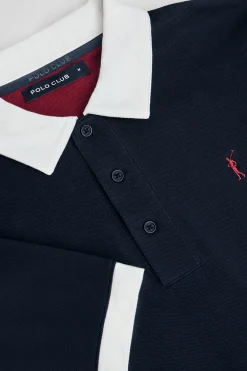 Polo Club Polos*Polo Dareh à manches courtes avec broderie Rigby Go Bleu Marine