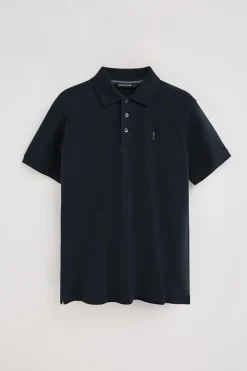 Polo Club Polos*Polo en piqué à manches courtes avec broderie Rigby Best Bleu Marine