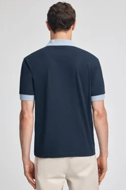 Polo Club Polos*Polo Morfeo à manches courtes avec détail nautique Bleu Marine