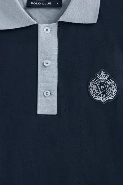 Polo Club Polos*Polo Morfeo à manches courtes avec détail nautique Bleu Marine