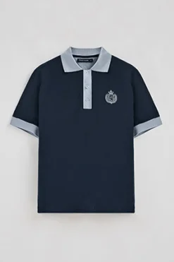 Polo Club Polos*Polo Morfeo à manches courtes avec détail nautique Bleu Marine