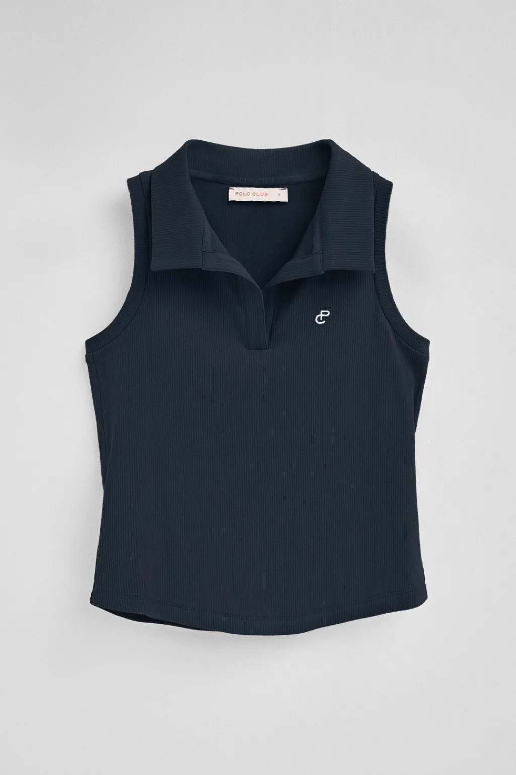 Polo Club Polos*Polo sans manches avec monogramme brodé Bleu Marine