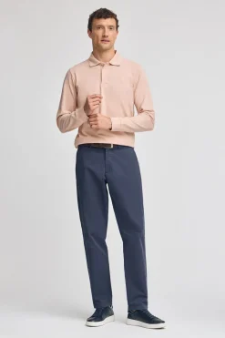 Polo Club Polos*Polo couleur en piqué à manches longues avec broderie Rigby Best Maquillage