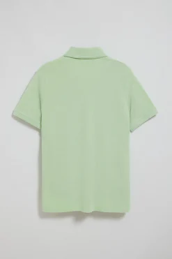 Polo Club Polos*Polo couleur à manches courtes et trois boutons avec logo brodé Rigby Go Menthe