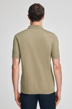 Polo Club Polos*Polo Esko vert clair avec fermeture éclair et monogramme brodé Vert sauge