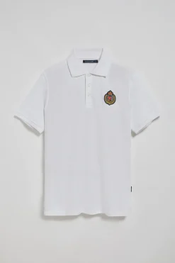 Polo Club Polos*Polo Nautic avec écusson nautique sur la poitrine Blanc