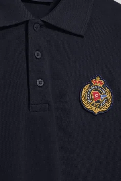 Polo Club Polos*Polo Nautic avec écusson nautique sur la poitrine Bleu Marine