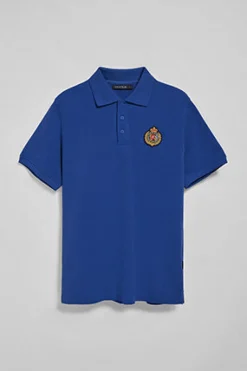 Polo Club Polos*Polo Nautic avec écusson nautique sur la poitrine Bleu Royal