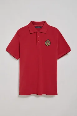 Polo Club Polos*Polo Nautic avec écusson nautique sur la poitrine Rouge