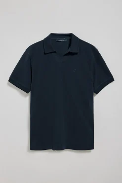 Polo Club Polos*Polo Pascal sans boutons avec monogramme brodé Bleu Marine
