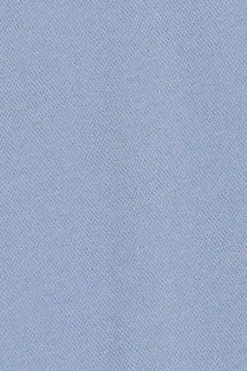 Polo Club Polos*Polo Pascal bleu sans boutons avec monogramme brodé Bleu Aqua