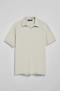 Polo Club Polos*Polo Pascal sans boutons avec monogramme brodé Gris clair