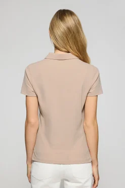Polo Club Polos*Polo Pereira couleur à cinq boutons, avec broderie Rigby Go Maquillage