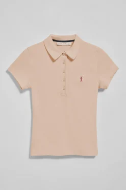 Polo Club Polos*Polo Pereira couleur à cinq boutons, avec broderie Rigby Go Maquillage