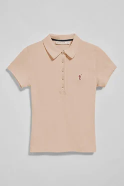 Polo Club Polos*Polo Pereira couleur à cinq boutons, avec broderie Rigby Go Maquillage