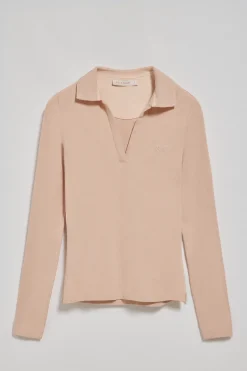 Polo Club Polos*Polo Pia couleur sans boutons avec logo caoutchouté Maquillage