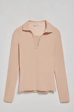 Polo Club Polos*Polo Pia couleur sans boutons avec logo caoutchouté Maquillage