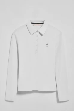 Polo Club Polos*Polo Priyanka à cinq boutons avec broderie Rigby Go Blanc