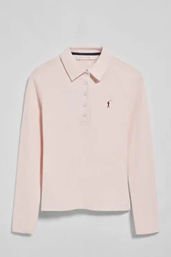 Polo Club Polos*Polo Priyanka à cinq boutons, avec broderie Rigby Go Rose