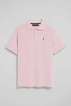Polo Club Polos*Polo à manches courtes et trois boutons avec logo brodé Rigby Go Rose