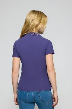 Polo Club Polos*Polo sans boutons Pedraza avec logo caoutchouté Bleu océan