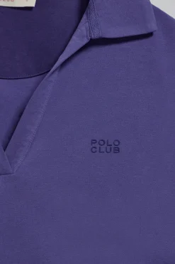 Polo Club Polos*Polo sans boutons Pedraza avec logo caoutchouté Bleu océan