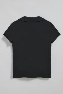 Polo Club Polos*Polo sans boutons Pedraza avec logo caoutchouté Noir