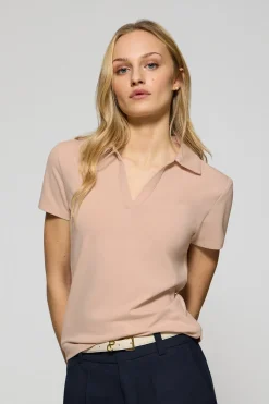 Polo Club Polos*Polo sans boutons Pedraza couleur avec logo caoutchouté Maquillage