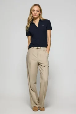 Polo Club Polos*Polo sans boutons Pedraza avec logo caoutchouté Bleu Marine