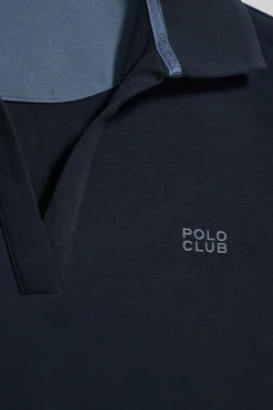 Polo Club Polos*Polo sans boutons Pedraza avec logo caoutchouté Bleu Marine