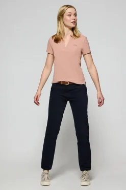 Polo Club Polos*Polo sans boutons Pedraza avec logo caoutchouté Rose pâle