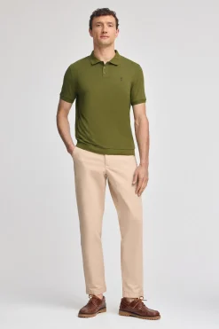 Polo Club Polos*Polo vert avec broderie Rigby Go Vert mousse