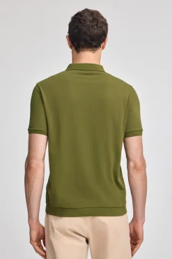 Polo Club Polos*Polo vert avec broderie Rigby Go Vert mousse